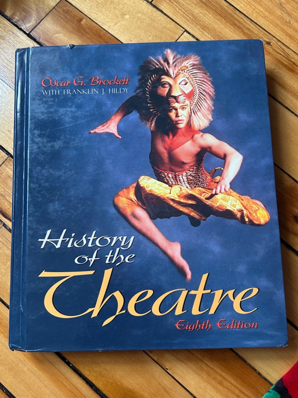 Vintage Learning History of the Theatre by Oscar Gross Brockett 1998 Hardcover